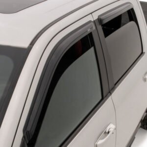 AVS 20-21 Silverado 2500 HD Extended Cab Ventvisor Outside Mount Deflectors 4pc - Smoke