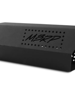 MBRP Universal Hex Tip 4in Inlet 16in Length w/o Logo - Black Coated