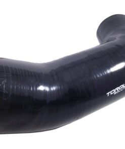 Torque Solution Turbo Inlet Hose Black: 2015+ VW Golf/GTI/Golf R (MK7) / 2015+ Audi A3/S3