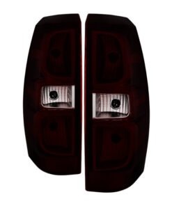 Xtune Chevy Avalanche 07-13 OE Style Tail Lights Red Smoked ALT-JH-CAVA07-OE-RSM