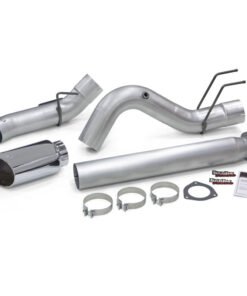 Banks Power 2017 Ford 6.7L 5in Monster Exhaust System - Single Exhaust w/ Chrome Tip