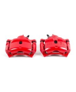 Power Stop 97-99 Acura CL Front Red Calipers w/Brackets - Pair