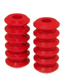 Prothane Universal Coil Spring Inserts - 7.5in High - Red