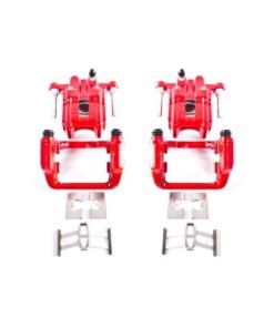 Power Stop 01-03 Acura CL Rear Red Calipers w/Brackets - Pair