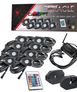 Oracle Bluetooth + RF Underbody Rock Light Kit - 8 PCS - ColorSHIFT