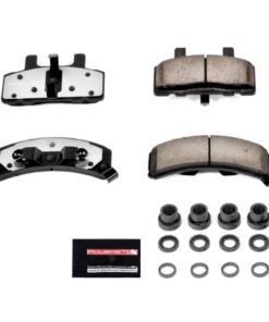 Power Stop 1993 Cadillac 60 Special Front Z36 Truck & Tow Brake Pads w/Hardware