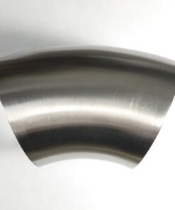 Stainless Bros 2.50in Diameter 1D Radius 45 Degree Bend No Leg Mandrel Bend