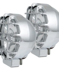 ANZO Hid Off Road Light Universal 6in HID BULLET Style Off Road Lights Chrome Pair