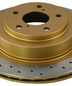 DBA 08-10 STi/2017 BRZ w/Perf. Pkg. Rear Dual-Drilled Street Series Rotor
