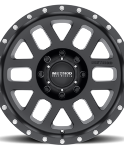 Method MR306 Mesh 18x9 +18mm Offset 8x6.5 130.81mm CB Matte Black Wheel