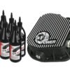 aFe Power Rear Diff Cover (Machined) 12 Bolt 9.75in 97-16 Ford F-150 w/ Gear Oil 6 QT