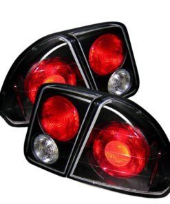 Spyder Honda Civic 01-05 4Dr Euro Style Tail Lights Black ALT-YD-HC01-4D-BK