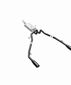 Magnaflow 09-15 Dodge Ram 1500 V8 Dual Spilt Rear Exit Black Stainless C/B Perf Exhaust