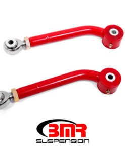 BMR 08-17 Challenger Upper Trailing Arms w/ Single Adj. Poly/Rod Ends - Red