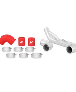 Mishimoto 08+ Mitsubishi Lancer Evolution X Red Lower Intercooler Pipe Kit
