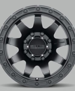 Method MR317 18x9 +18mm Offset 8x180 130.81mm CB Matte Black Wheel