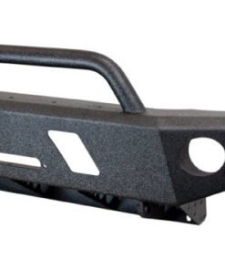 DV8 Offroad 05-15 Toyota Tacoma Front Bumper Winch Ready - Black Powdercoat