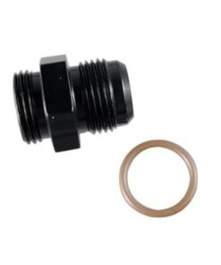 Fragola -4AN x 9/16-18 (6) Radius Fittings - Black