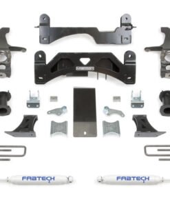 Fabtech 16-19 Toyota Tundra 2WD/4WD 6in Basic System w/Coilover Spacers & Rear Perf. Shocks