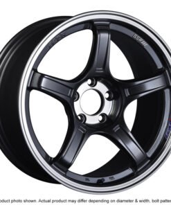SSR GTX03 18x9.5 5x100 38mm Offset Black Graphite Wheel