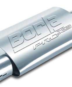 Borla Universal Center/Offset Oval 2.25in Tubing 14in x 4in x 9.5in PRO-XS Notched Muffler