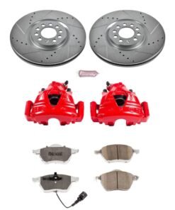 Power Stop 99-06 Audi TT Z26 Street Kit w/ Calipers - Front