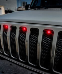 Oracle Pre-Runner Style LED Grille Kit for Jeep Wrangler JL - Red