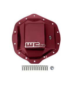 Wehrli 01-19 Chevrolet Duramax/03-19 Dodge Cummins 11.5in AAM Rear Diff. Cover - WCFab Red