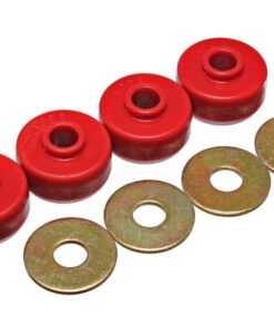 Energy Suspension 84-96 Chevy Corvette Red Spring Cushions for Rear Leaf Spring Bushing Set