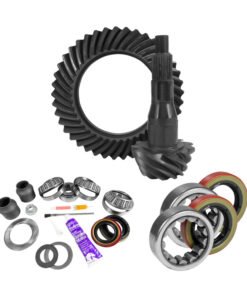 Yukon 9.75in Ford 3.55 Rear Ring & Pinion Install Kit 2.53in OD Axle Bearings and Seal