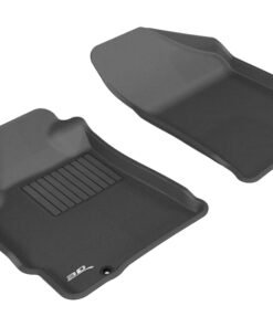 3D MAXpider 2007-2012 Nissan Altima Coupe/Sedan Kagu 1st Row Floormat - Black