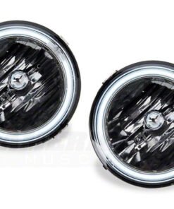 Raxiom 05-12 Ford Mustang GT LED Halo Fog Lights (Chrome)