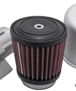 K&N Tower Base Covered Crankcase Vent Filter w/ Multi-Hose Vents 2in Flange ID / 3in Base OD