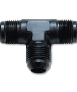 Vibrant -8AN Flare Tee Adapter Fitting - Aluminum