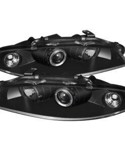Spyder Mitsubishi Eclipse 97-99 Projector Headlights LED Halo Black High H1 Low H1 PRO-YD-ME97-HL-BK