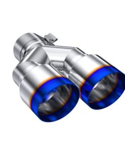 MBRP Burnt End Tip 2.5 ID, Dual 3.5 OD Out, 9.5 length, Single wall 304 Stainless Steel