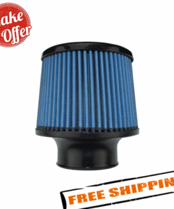 Injen X-1014-BB SuperNano-Web Air Filter 3" ID/ 6" Base/ 5" Height/ 5.350" Top