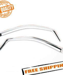 Putco 480138 Element Chrome Window Visors for Dodge Ram 1500/2500/3500