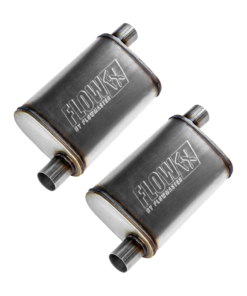 Flowmaster 71235 Set of 2 Universal FlowFX Mufflers - 2.25" Offset In/Out