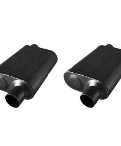 Flowmaster 8042543 Set of 2 Universal 40 Series Mufflers - 2.5" Offset In/Out