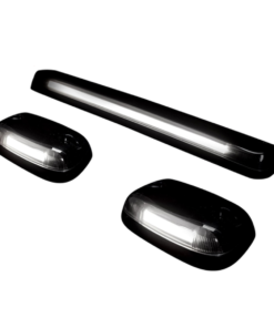Recon 264156WHBKHP Black/Smoke LED Cab Roof Lights for 07-14 Silverado/Sierra