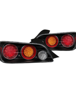 Spyder 9038525 Black Red/Amber LED Tail Lights for 2000-2003 Honda S2000
