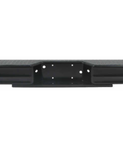 Westin 20009 Fey Diamondstep Rear Bumper - Black Powder Coated Steel