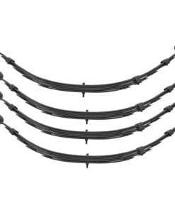 Pro Comp Front & Rear 4" Lifted Leaf Springs w/ Bushing - 1987-1995 Wrangler YJ