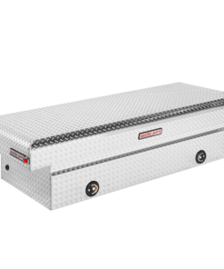 Weather Guard 117-0-02 Aluminum Full Extra Wide Saddle Box, 15.3 Cu Ft