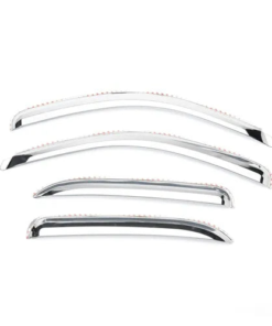 Putco 480209 Element Chrome Window Visors for 99-16 Ford F-250/F-350 Super Duty
