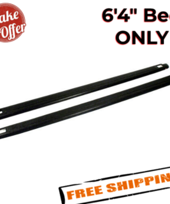 Westin/ Wade 72-01451 Truck Bed Rail Caps for 2002-2008 Dodge Ram - 64" Bed