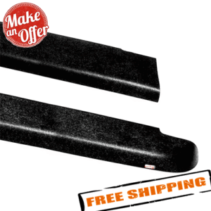 Westin 72-40111 Smooth Black Side Bed Caps