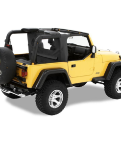 Bestop 80033-15 Black Denim WrapAround Windjammer for 1997-2002 Jeep Wrangler TJ