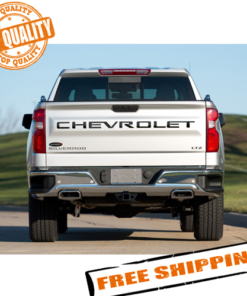 Putco 55550BPGM Chevrolet Tailgate Lettering Emblem for 2019-2020 Silverado 1500